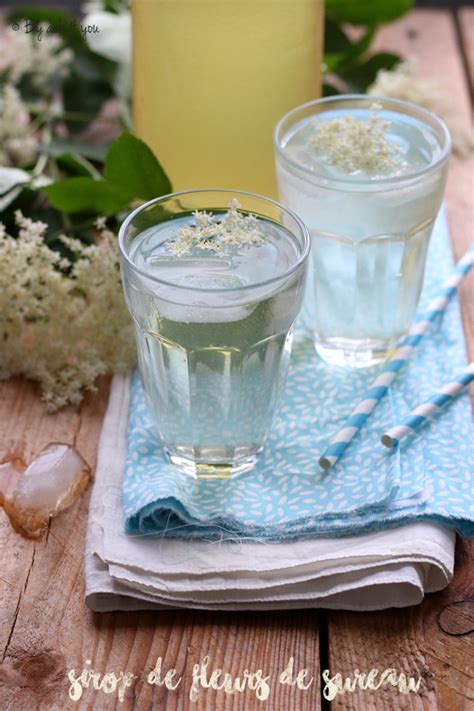 Sirop De Fleurs De Sureau Maison