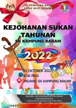 BUKU PROGRAM KEJOHANAN SUKAN TAHUNAN SK KG BAKAM 2022