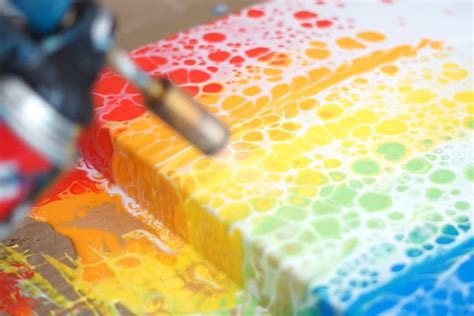 How To Create Cells When Acrylic Pouring | Expert Tips and Tricks ...