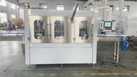 18 6 Counter Pressure Isobaric Can Filling Seaming Machine For Beer