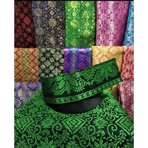 Jual Tanjak Songket Set Tanjak Dan Songket Tanjak Melayu Riau Tanjak