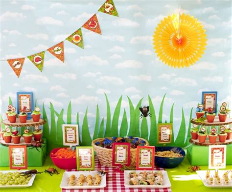 A Bug Inspired Joint Birthday Party - Party Ideas | Party Printables Blog