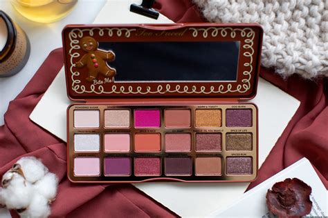 Too Faced Gingerbread Spice Palette Mon Avis Swatch