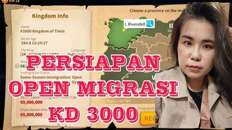 PENJELASAN SISTEM MIGRASI KVK 4 SOC PERTAMA JADWAL KD 3000 OPEN