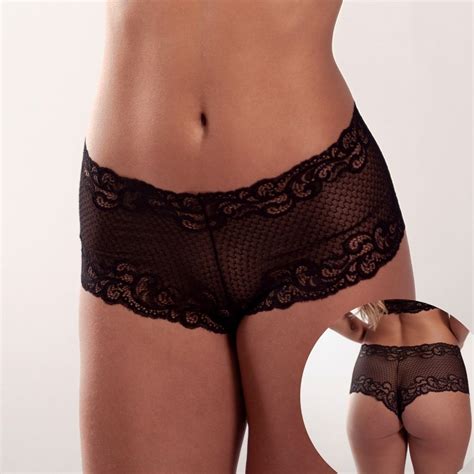 Calcinha de Renda Caleçon Meet Lingerie