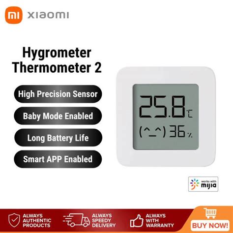 Xiaomi Mijia Smart Bluetooth Digital Thermometer Indoor Hygrometer Room