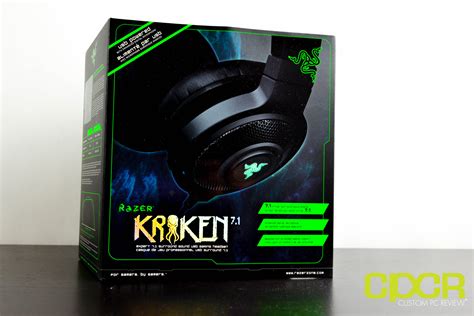 Review Razer Kraken 7 1 Surround Sound Gaming Headset Custom Pc Review