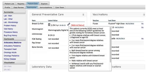 Electronic Health Records Example