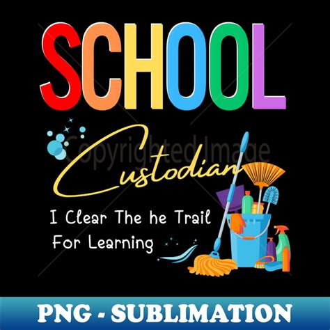 School Custodian Clear Trail Learning Back To School Janitor Inspire
