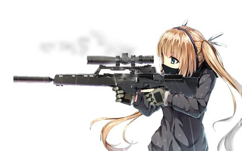 Anime Guy Gun Trinity Seven Gun Anime Head Action There Crymore Fall