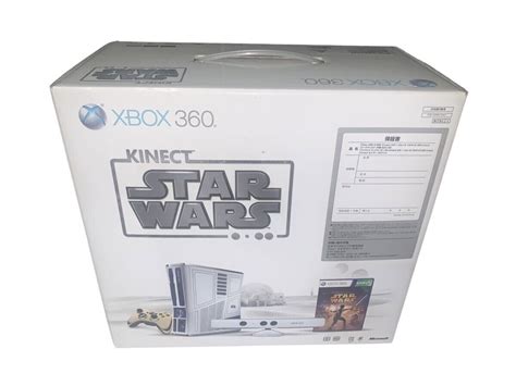 Microsoft Xbox 360 Console 320GB Kinect Star Wars Limited Edition R2D2