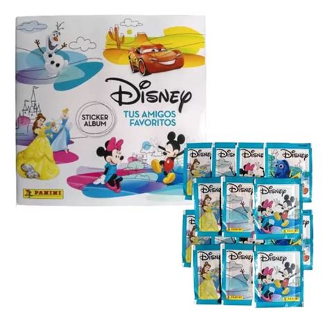 Álbum Disney Tus Amigos Favoritos Más 50 Sobres Panini Meses sin interés