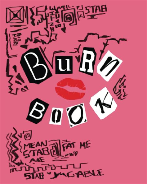 Buy Burn Book: Mean Girls inspired | Its full of secrets! - Blank /Journal - 8" x 10" - 120 ...