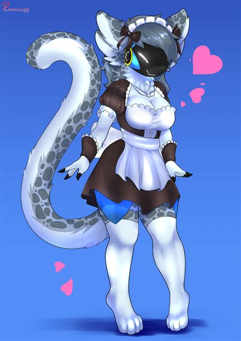 Maid Protogen Commission By Romancruzzz On Deviantart