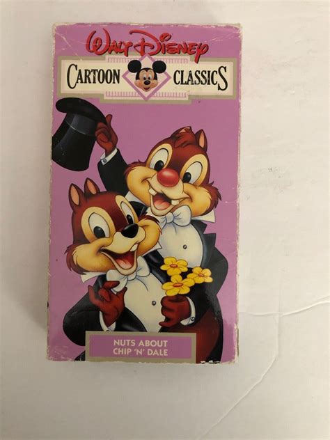 Walt Disney Cartoon Classics V 12 Nuts About Chip N Dalevhs1991