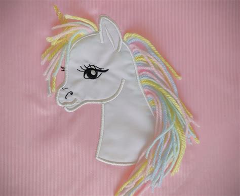 Unicorn Head Applique Machine Embroidery Designs Applique Rainbow Unicorn Embroidery Pretty