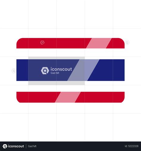 Thailand Flag Flag Animated Icon Download In Json Lottie Or Mp4 Format