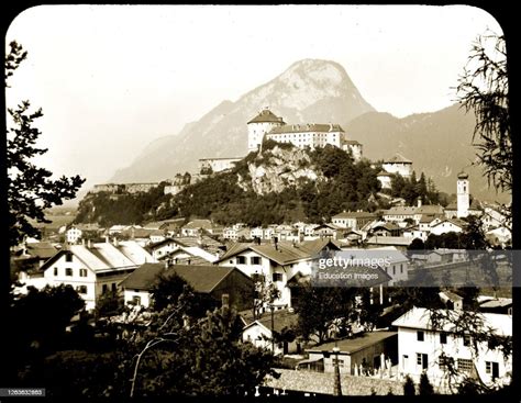 Kufstein View and Fortress, Austria Vintage Photograph. News Photo ...