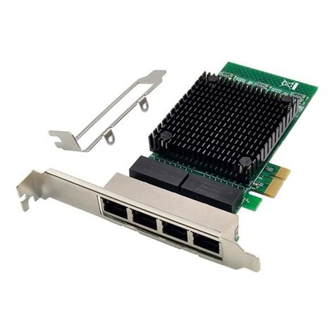 Carte R Seau Pci E X Gigabit Gb Carte R Seau Serveur Ports