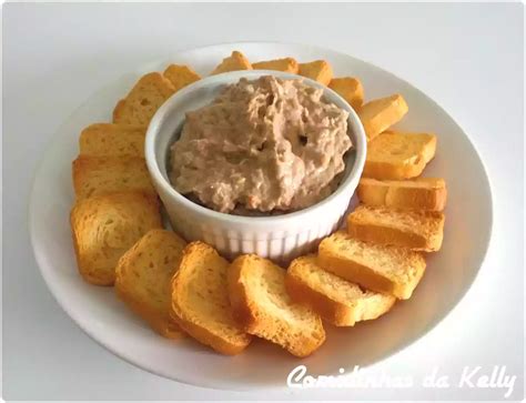 Pate De Sardinha Simples - Receita de paté de sardinha simples e saboroso