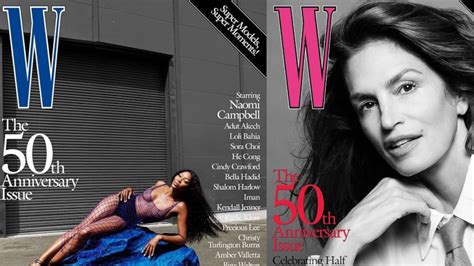 W Magazine Taps Naomi Campbell Cindy Crawford Kendall Jenner And More