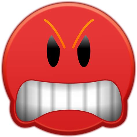 Free Angry Emoji Png Images With Transparent Backgrounds