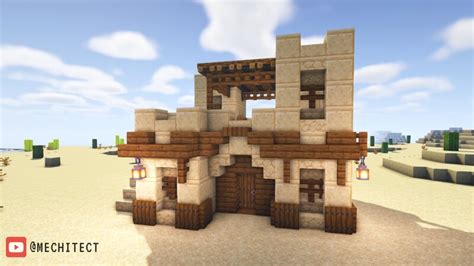 Desert House Minecraft Map