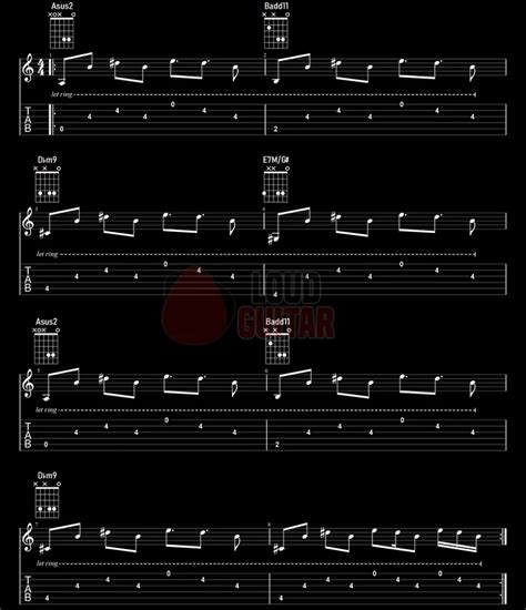 Exercices D Arp Ges Facile Pour Guitare Avec Vid O Tab Pdf