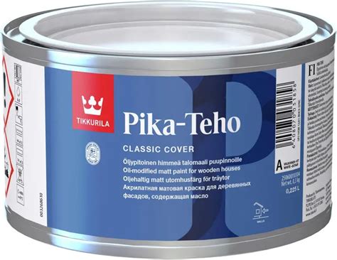 Tikkurila Pika-Teho talomaali 0,225l C vain sävytykseen himmeä | Prisma ...