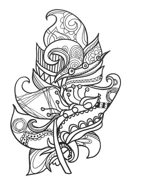 Indian Headdress Coloring Page At GetColorings Free Printable