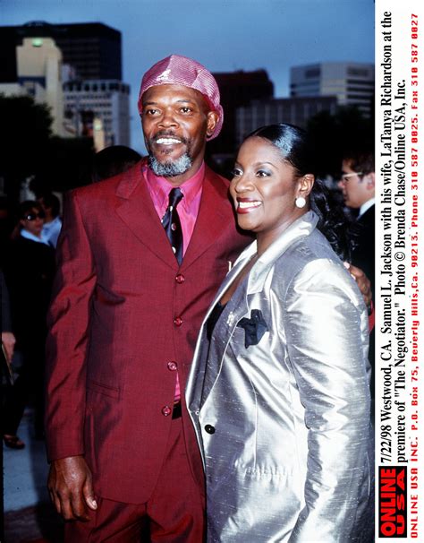 Samuel L Jackson And Wife