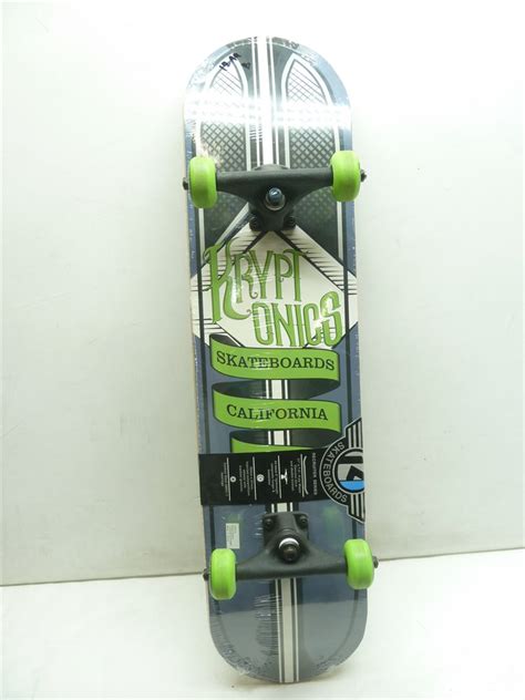 Shopthesalvationarmy Kryptonics Skateboard 31 Board Plastic Sealed