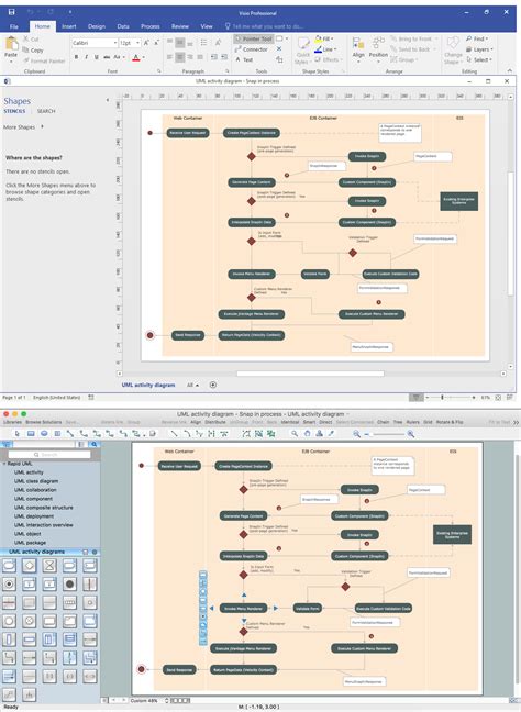 Diagram Microsoft Visio Uml Diagram Mydiagram Online