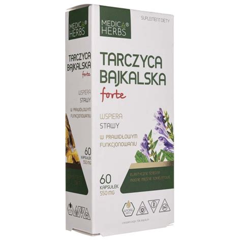 Medica Herbs Tarczyca Bajkalska Forte Mg Kapsu Ek Medpak