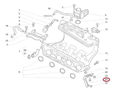 Soporte Multiple Admision Fiat Siena Strada Idea Punto Orig En Venta En