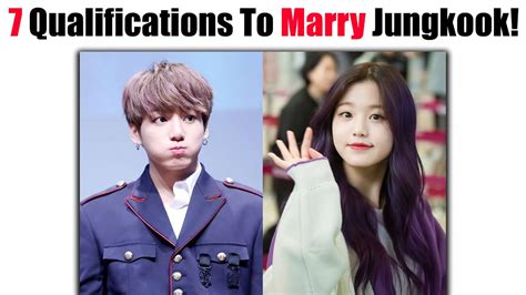 7 Important Conditions To Marry Bts Jungkook 😮😍 Youtube