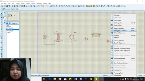 Cara Membuat Rangkaian Power Supply Di Aplikasi Proteus Profesional