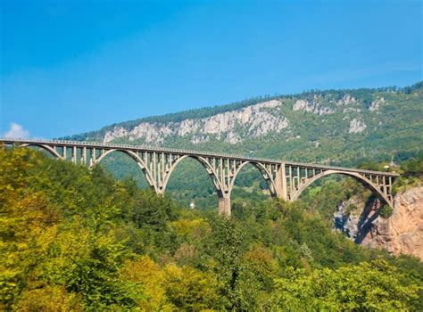 Puente De Arco Durdevica Tara En Las Monta As De Montenegro Uno De Los