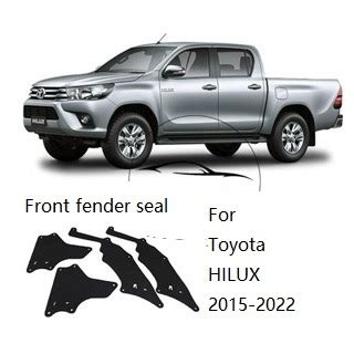 Front Fender Seal For Toyota FORTUNER HILUX 2016 2023 Splash Shield Mud