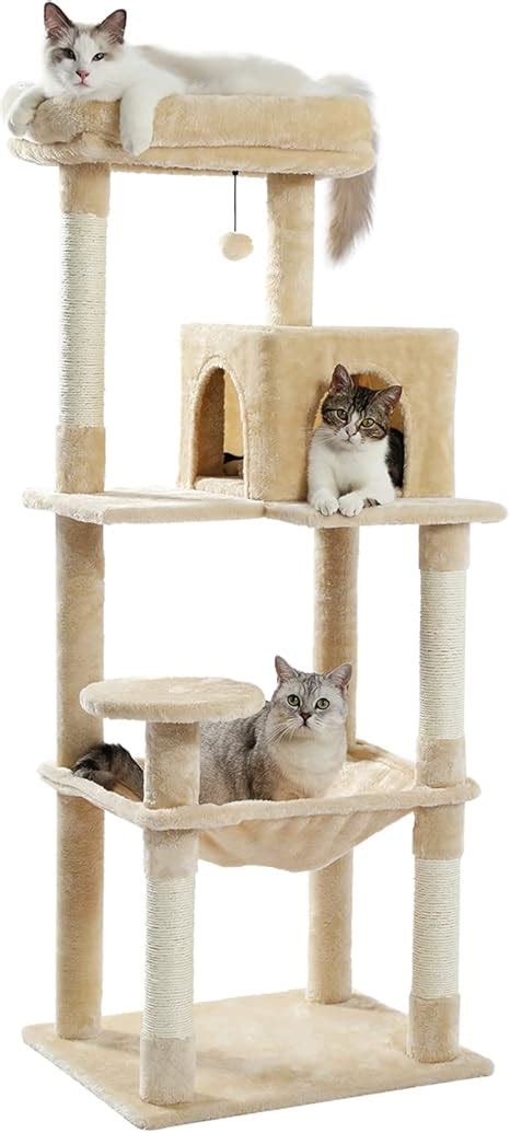 Amazon Petepela Inches Cat Tree For Indoor Cats Multi Level