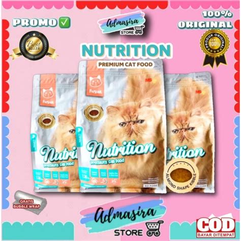 Jual NUTRITION Cat Premium Dry Food Kitten Pakan Kucing Persian Adult 1