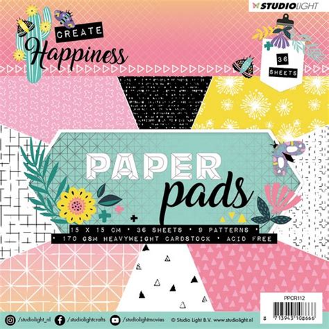 Paper Pad 6x6 Create Happiness Nr 112 Bastel Welt Schobes