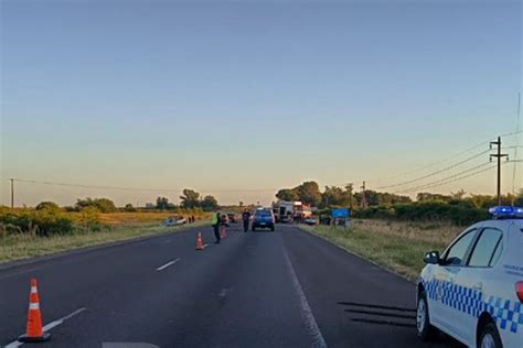 Un Muerto Y Ocho Heridos Tras Choque Entre Dos Autos En La Ruta 14