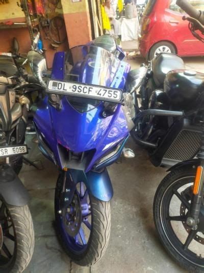 Used Yamaha Yzf R V Racing Blue Model Pid Bike For