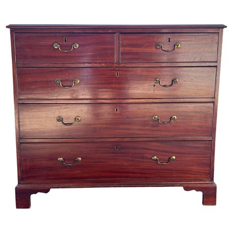 George III Mahogany Chest Of Drawers For Sale At 1stDibs