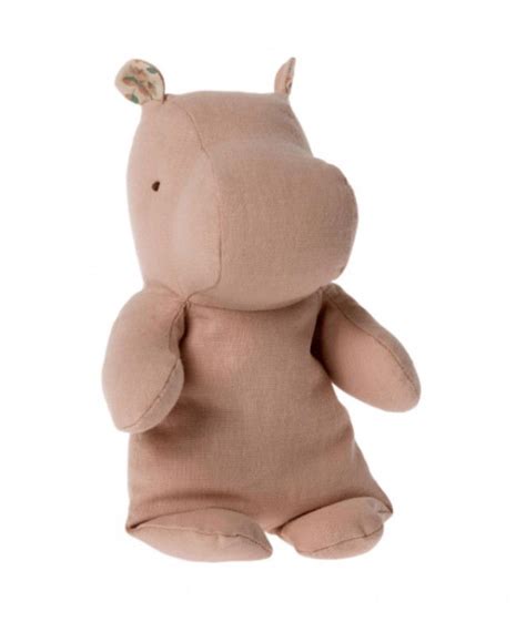 Peluche Hippopotame rose Maileg Merci Léonie