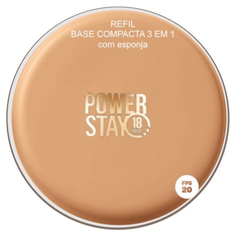 Base Compacta 3 Em 1 FPS20 Power Stay Avon COMPLETO OU REFIL Shopee