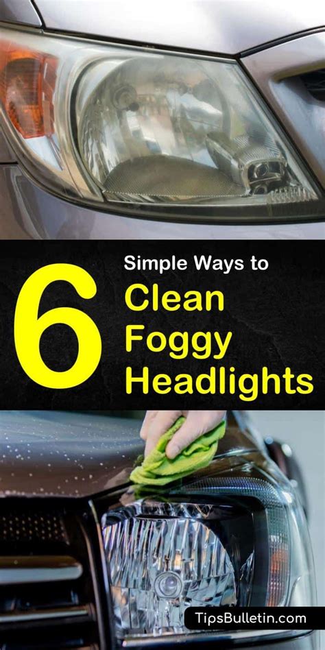 6 Simple Ways To Clean Foggy Headlights Artofit