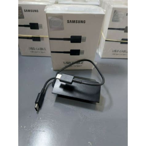 Original Samsung Type C To Type C Super Fast Charging Cable Shopee