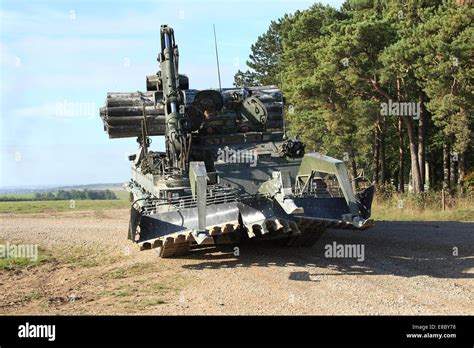 Trojan Armoured Vehicle Armoured Engineer Vehicle Stock Photo Royalty